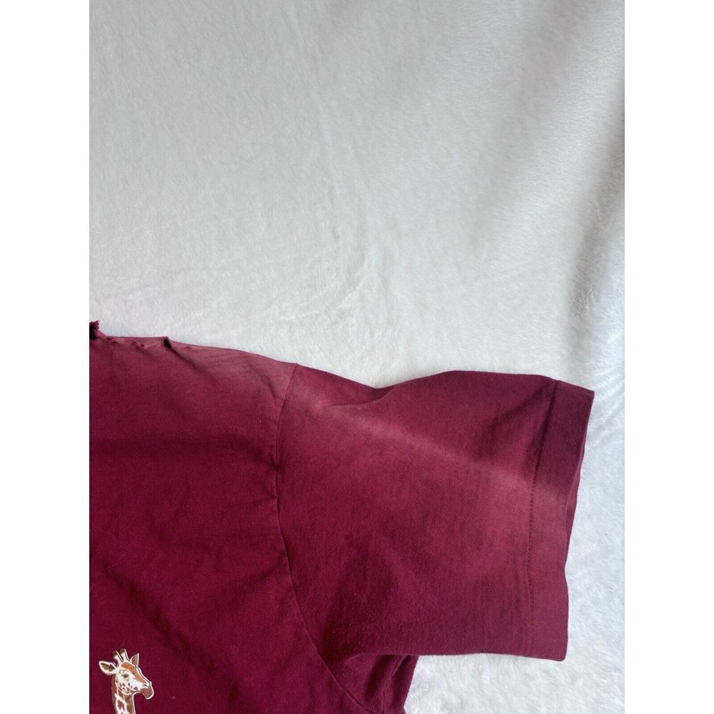 VTG Fruit of the Loom We're The Animals AZAD Short Sleeve Shirt Distressed L * - Picture 3 of 9